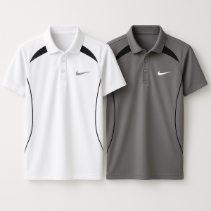 Imported Fabric Sporty Vibe Polo | Combo Pack – White & Gray