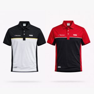 Motorsport Edition Polo-Black and Red