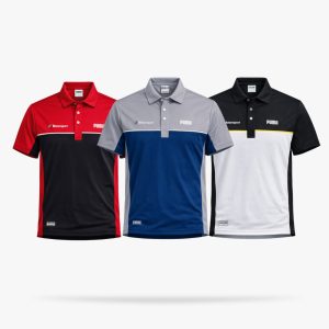 Motorsport Edition Polo-Red,Blue & Black