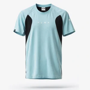 Premium Quality Sports & Gym T-Shirt | Aqua Blue