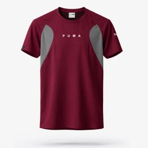 Premium Quality Sports & Gym T-Shirt | Maroon
