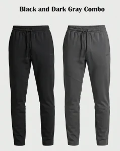 MotionCore-Active Trouser(Black & Beige Colour)