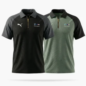 Motorsport Polo Combo (Pastel Green & Black)