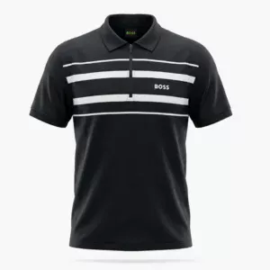 Classic Fit Polo-Black