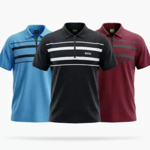 Classic Fit Polo(3-Piece Combo)
