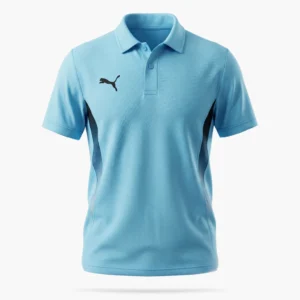 Summer Breeze Polo-Pastel Blue