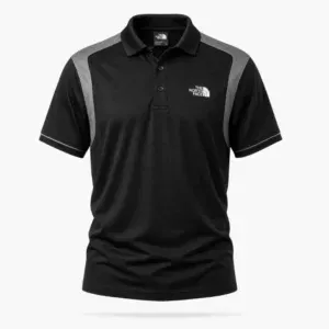 Essential Polo Tee-Black