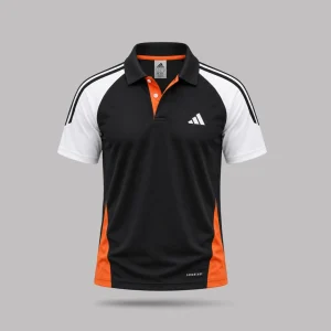 Sporty Polo –Black | AP101